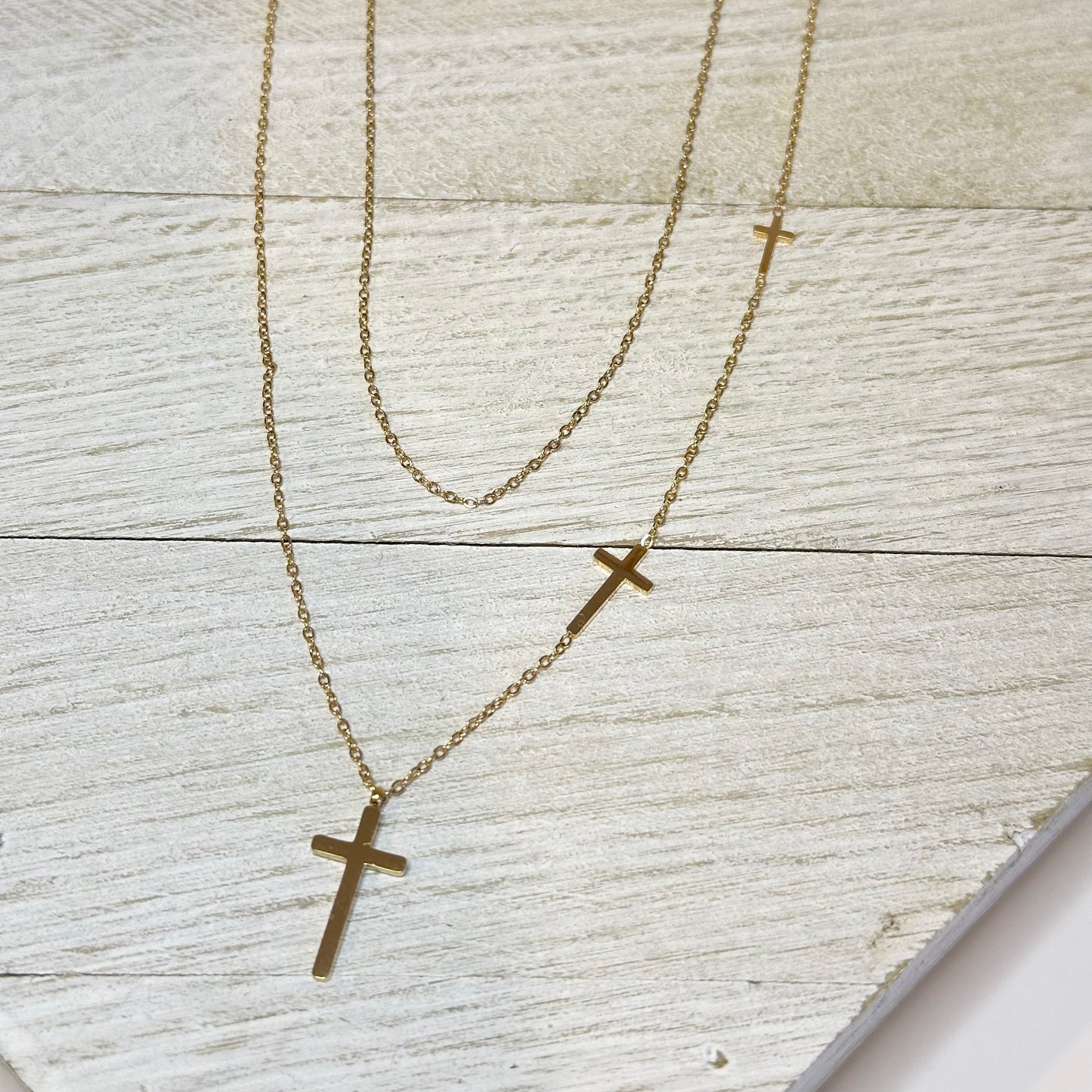Crosses Double Choker