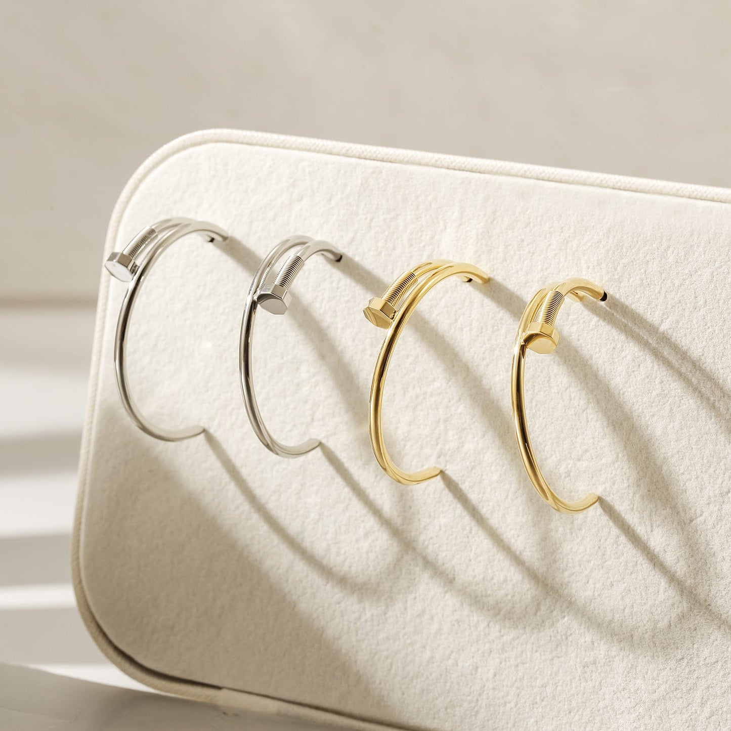 Iris Hoops Earring