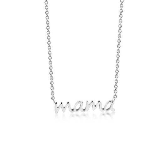 Mamá Italics Necklace