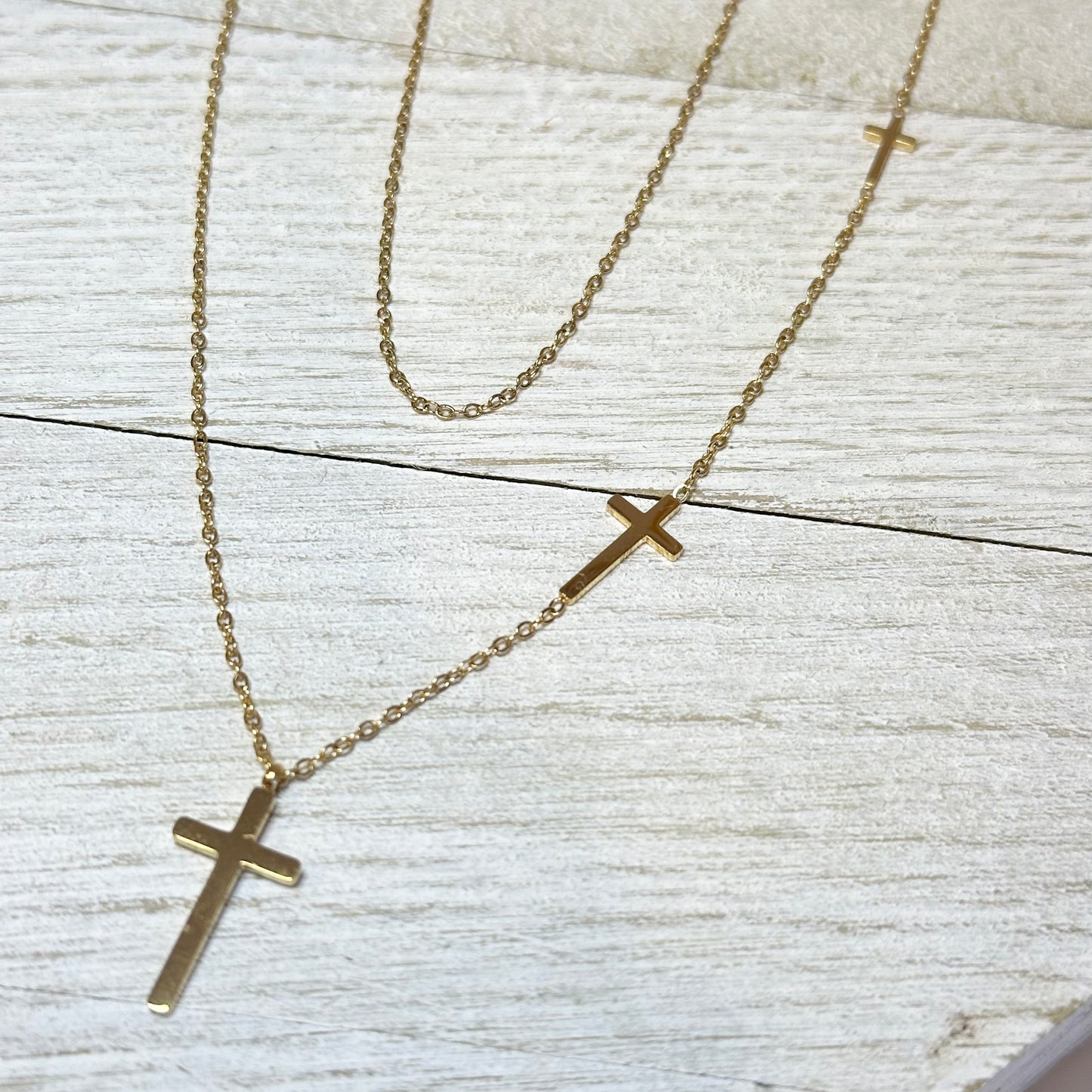 Crosses Double Choker