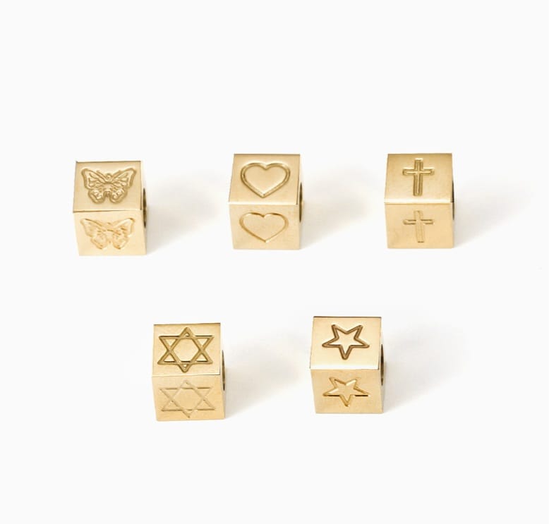 Symbol Cube for Custom Necklace | Kiiro Accessories